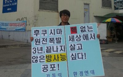 0311후쿠시마 원전사고 3주기 전국공동행동 진행