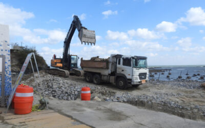[보도자료] 백령도 국가생태관광지역에 호안 공사 폐기물 방치 현장 확인