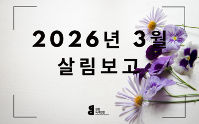 3월 살림살이 보고